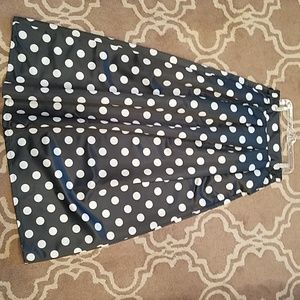 High Waisted Long Skirt